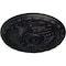 Ekena Millwork Amelia Ceiling Medallion (Fits Canopies up to 4 1/8"), Hand-Painted Steel Gray, 15 3/4"OD x 5/8"P CM16AMSGS - alternate 2